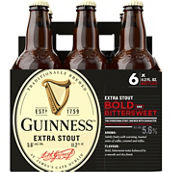 Guinness Extra Stout 11.2 oz. Bottle 6 pk.