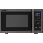 Sharp 1.4 cu. ft. Microwave Oven in Black Stainless Finish
