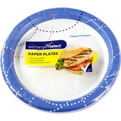 Exchange Select 10 in. Decorated Paper Plates 24 Pk.