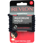 Revlon Extra Thick Black Hair Elastics 15 pc. Set