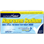 Exchange Select Naproxen Sodium Caplets 50 ct.