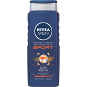 Nivea Men Sport 3 in 1 Body Wash 16.9 oz.