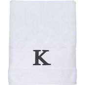 Avanti Monogram Letter K Bath Towel