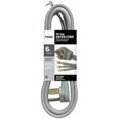 Prime Wire & Cable 6 ft. 10/3 SRDT 30 Amp Dryer Cord