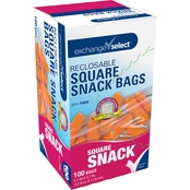 Exchange Select Square Snack Bags 100 ct.