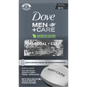 Dove Men + Care Elements Charcoal + Clay Body and Face Bar 6 pk.