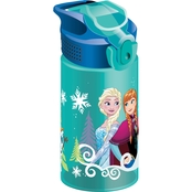 Zak Disney Frozen 16 oz. Water Bottle for Kids, Anna & Elsa