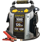 Stanley 500 Amp Jump Starter with Compressor
