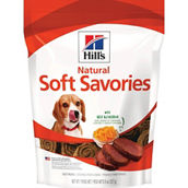 Hill’s Science Diet Natural Soft Savory Beef and Cheddar Dog Treats 8 oz.