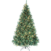 Gigi Seasons Meadow's End 7.5 ft. Pre Lit Christmas Tree