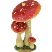 Design Toscano Mystic Forest Red Mushroom Statue