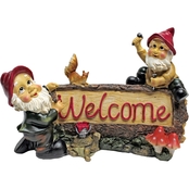 Design Toscano Greetings from the Garden Gnomes Welcome Statue