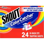 Shout Color Catcher Dye Trapping In Wash Sheets 24 pk.