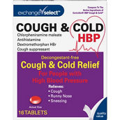 Exchange Select HBP Cough and Cold Relief Tablets 16 ct.