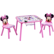 Disney Minnie Mouse Table and Chair Set with Storage