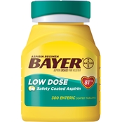 Bayer Low Dose Aspirin 81 mg 300 ct.