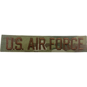 Air Force Embroidered Branch Tape Hook & Loop (OCP)