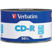 Verbatim CD-R 80min 700MB 52X 50 pk.