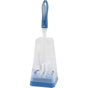 Bath Bliss Square Toilet Bowl Brush and Stand Set