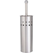 Bath Bliss Stainless Steel Toilet Brush and Air Vent Holder Set