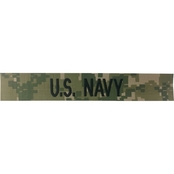 Embroidered Navy NWU Type III Branch of Service Tape