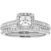 14K Gold 1 CTW Certified Diamond Bridal Set