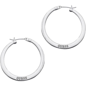 Guess Basic Extra Large Thin Hoop Earrings