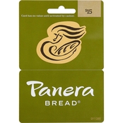 Panera Bread $15 Gift Card