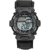 Armitron Men's Sport Digital Chronograph Black Nylon Strap Watch 40/8412BGD