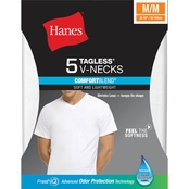 Hanes ComfortBlend 5 pk. V Neck T-Shirts