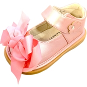 Mooshu Infant Girls Ready Set Bow Mary Jane Rose Gold Training Shoes
