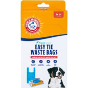 Petmate Arm & Hammer Easy Tie Dog Waste Bags 75 ct.