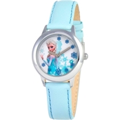Disney Kids Frozen Elsa Stainless Steel Watch W000971