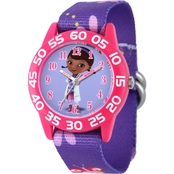 Disney Kids Doc McStuffins Plastic Time Teacher Watch W001956