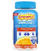 Emergen-C immune Gummies Super Orange 45 ct., 500MG