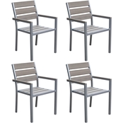 CorLiving Gallant Outdoor Dining Chair 4 pk.