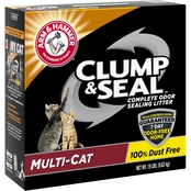 Arm & Hammer Clump and Seal Clumping Litter Multi Cat 19 lb. Bag