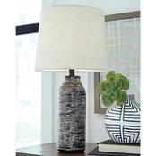 Signature Design by Ashley Mahima 26 in. Paper Table Lamp Set of 2