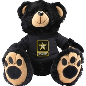 Mitchell Proffitt Army Bear Black Plush