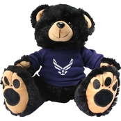 Mitchell Proffitt Air Force Bear Black Plush