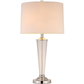 Artiva USA Crystal Suite Collection 2 Light LED 33 in. Crystal Table Lamp & Dimmer