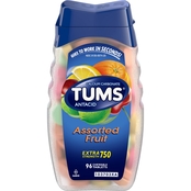 Tums Extra Strength Assorted Fruit Chewable Tablets 96 ct.