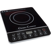 Classic Cuisine Multi Function 1800W Portable Induction Cooker Cooktop Burner