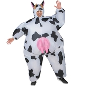Gemmy Men's Inflatable Cow Costume