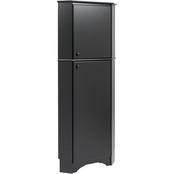 Elite Tall 2-Door Corner Storage Cabinet