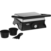 Chef Buddy Electric Indoor Grill and Gourmet Sandwich Maker and Panini Press