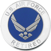 Mitchell Proffitt U.S. Air Force Retired Lapel Pin
