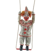 Morris Costumes Swinging Animated Clown Doll