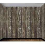Forum Novelties Wood Wall Static Cling Film Roll