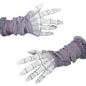 Morris Costumes Bony Ghost Hands with Gauze